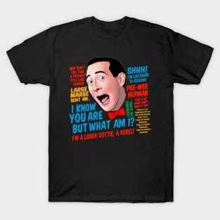 Pee Wee Herman Dynamic Drama T-Shirt